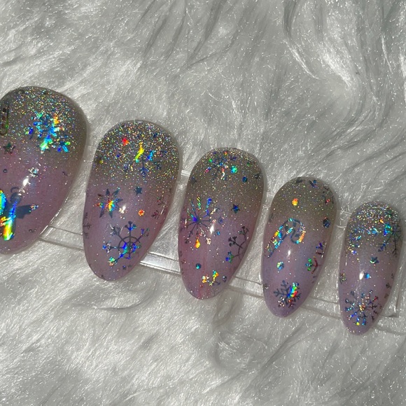 Hand made press on nails - Picture 2 of 10